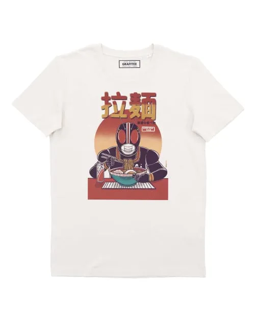 T-shirt Kamen Rider Black Ramen - Tokusatsu et Gastronomie Japonaise