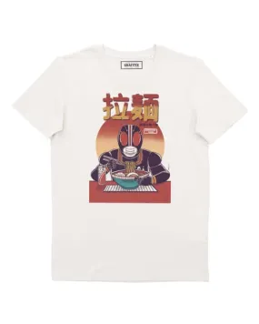 T-shirt Kamen Rider Black Ramen - Tokusatsu et Gastronomie Japonaise