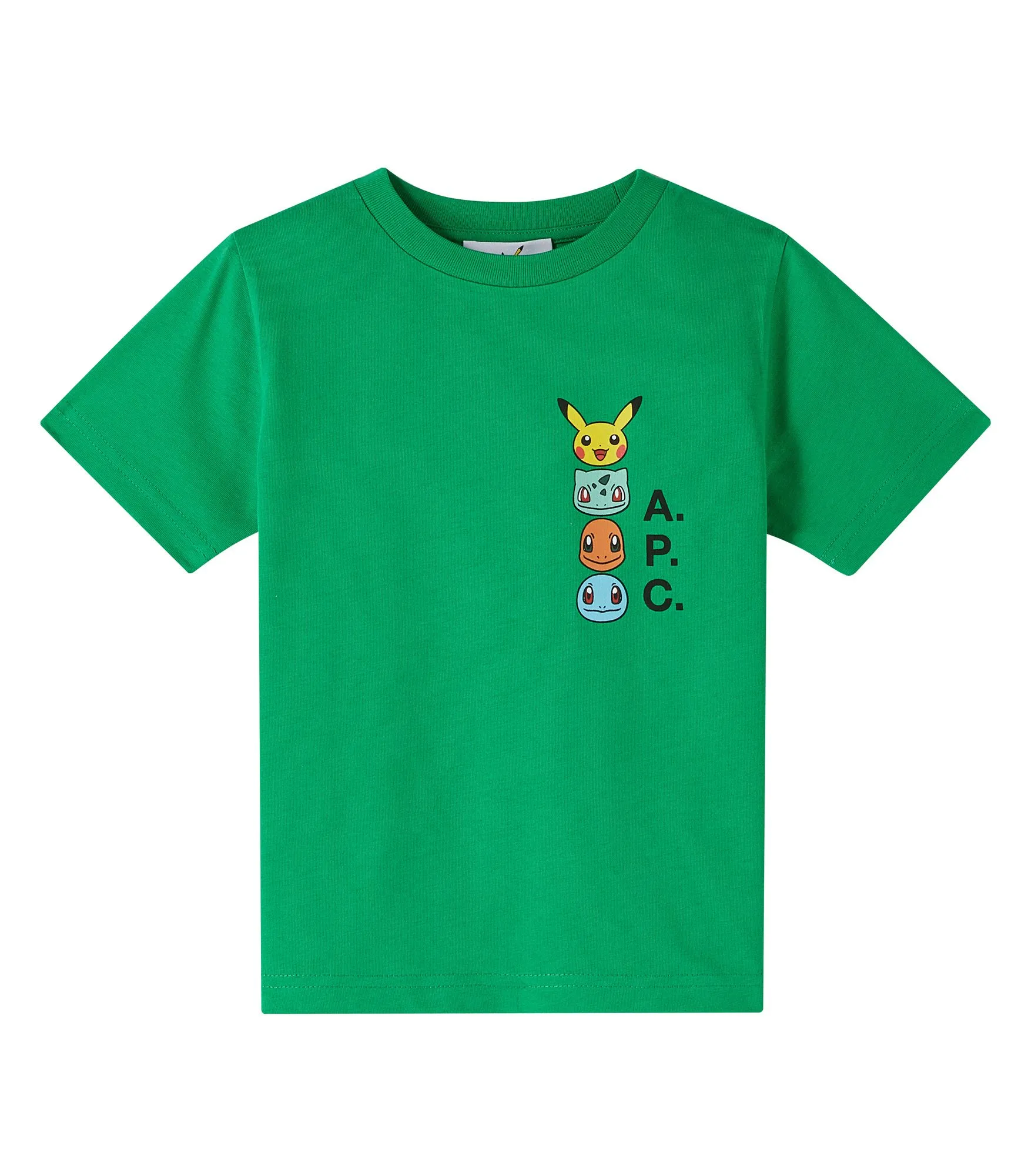 T-Shirt Kids The Portrait Vert | A.P.C.