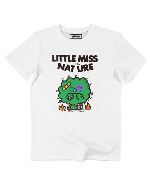 T-shirt Little Miss Nature - Personnage Monsieur Madame