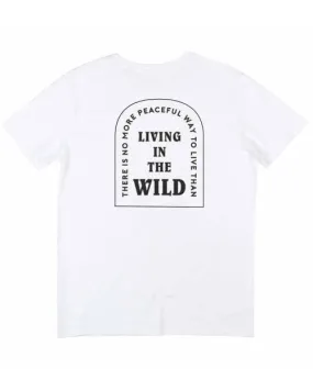 T-shirt Living in The Wild - Livraison 24/48h | Grafitee