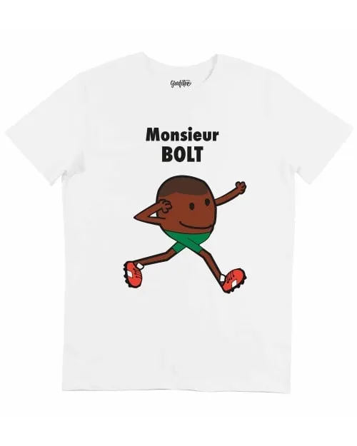 T-shirt Monsieur Bolt - Sous la Forme d'un Monsieur Madame | Grafitee