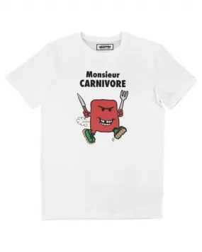 T-shirt Monsieur Carnivore - Monsieur Madame | Grafitee