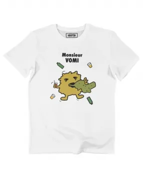 T-shirt Monsieur Vomi - Parodie Monsieur Madame | Grafitee