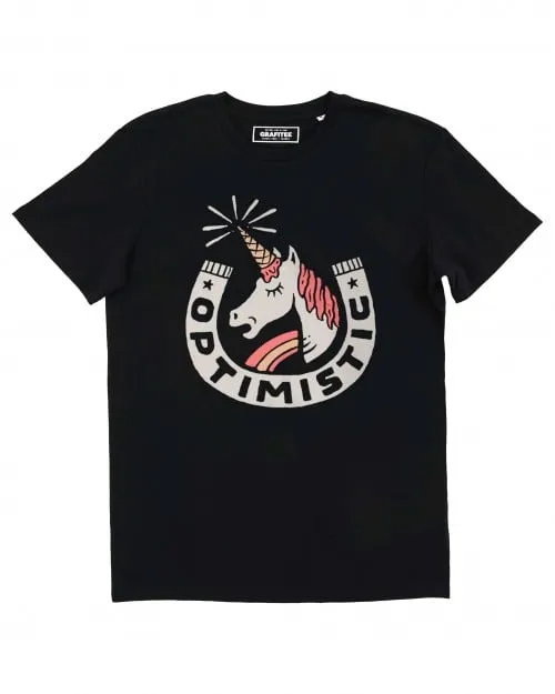 T-shirt Optimistic | Collection Licornes | Grafitee