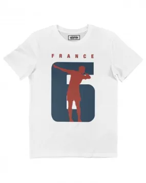 T-shirt Paul n°6 Equipe de France - Retours Gratuits | Grafitee