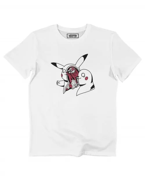 T-shirt Pikachu Cut - Tshirt Pikachu Découpé | Grafitee