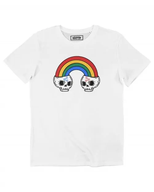 T-shirt Sharing Skulls - Crânes de Mort Arc En Ciel | Grafitee