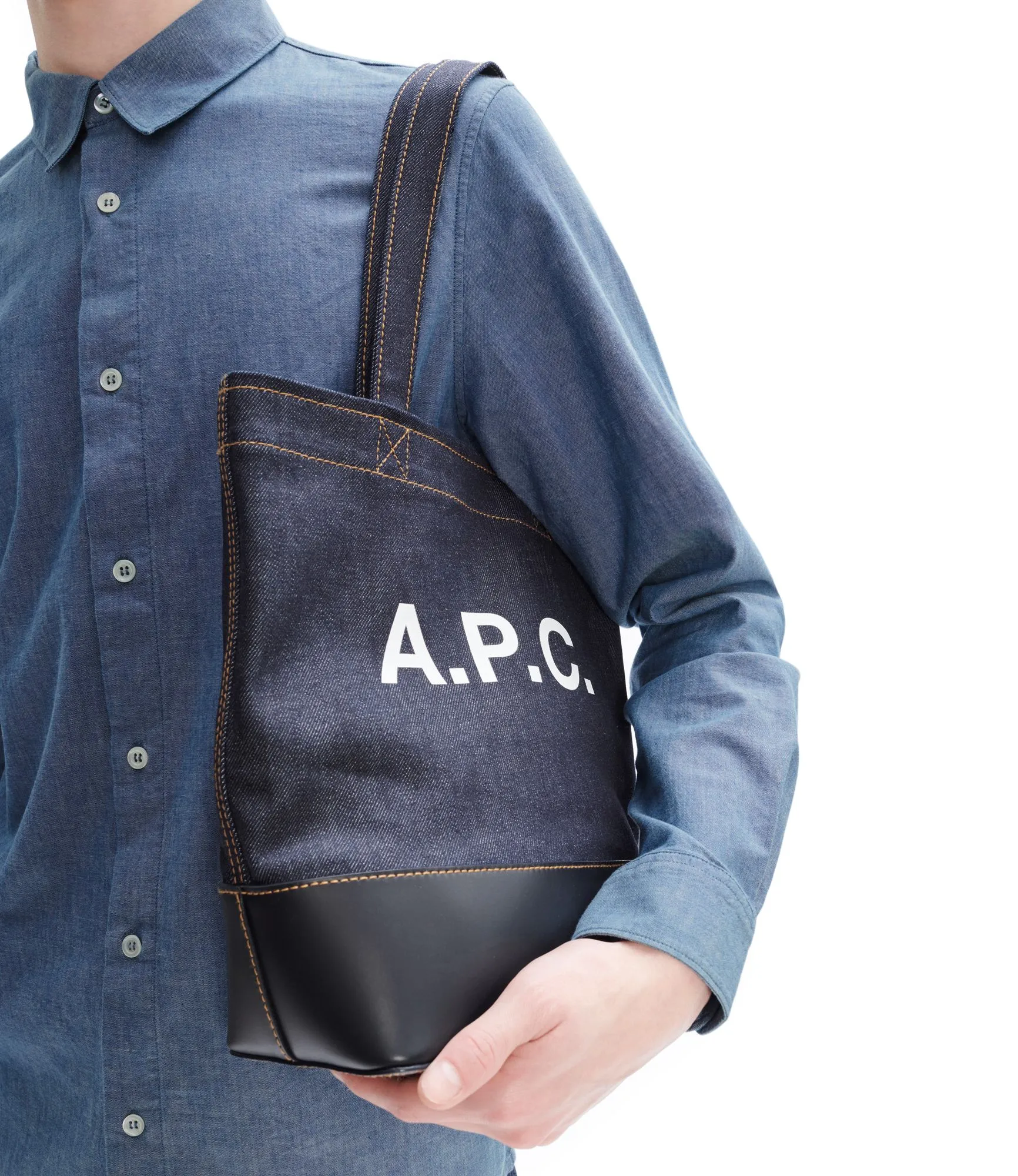 Tote Axel Small Dark Navy | A.P.C.