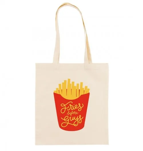 Tote Bag Fries Before Guys | Grafitee