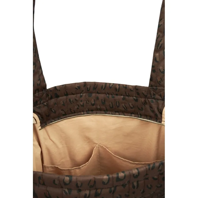 Tote bag Hyde Park - Leonie brown - NOBODINOZ - Perlin Paon Paon