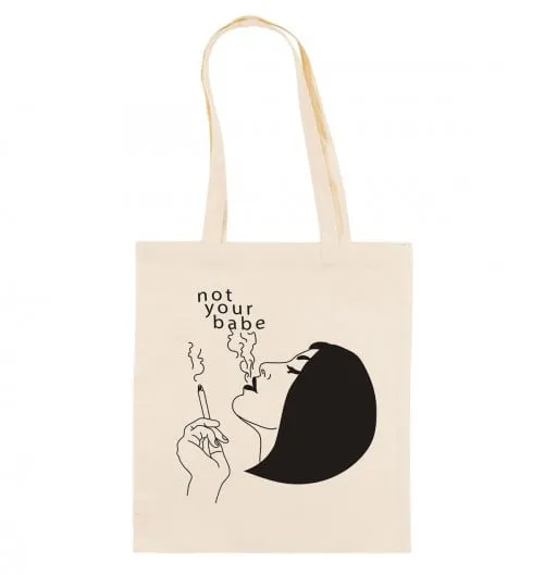 Tote Bag Not Your Babe | Grafitee