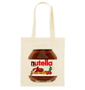 Tote Bag Nutella - Tote Bag Pot de Nutella | Grafitee