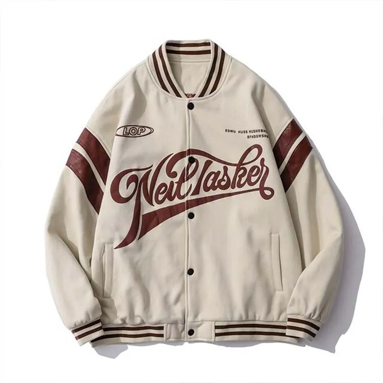 Veste Baseball Beige