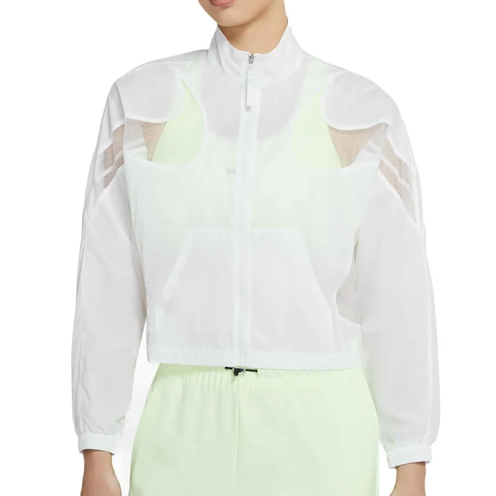 Veste Blanche Femme Nike Jacket