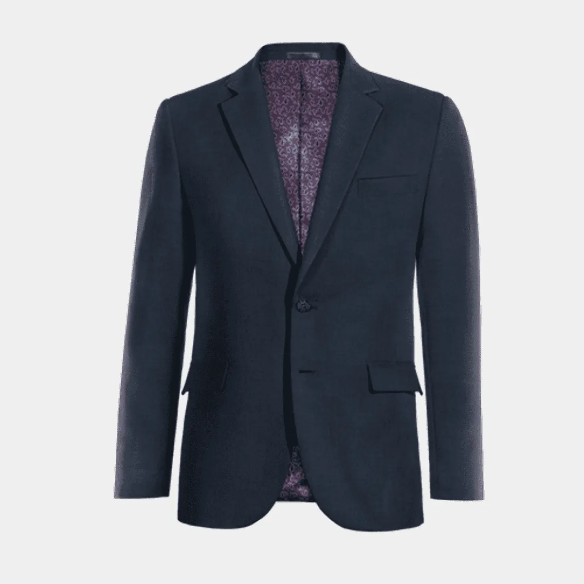 Veste bleu marine stretch