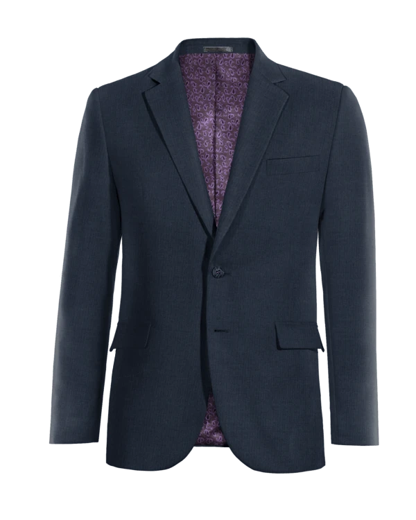 Veste bleu marine stretch