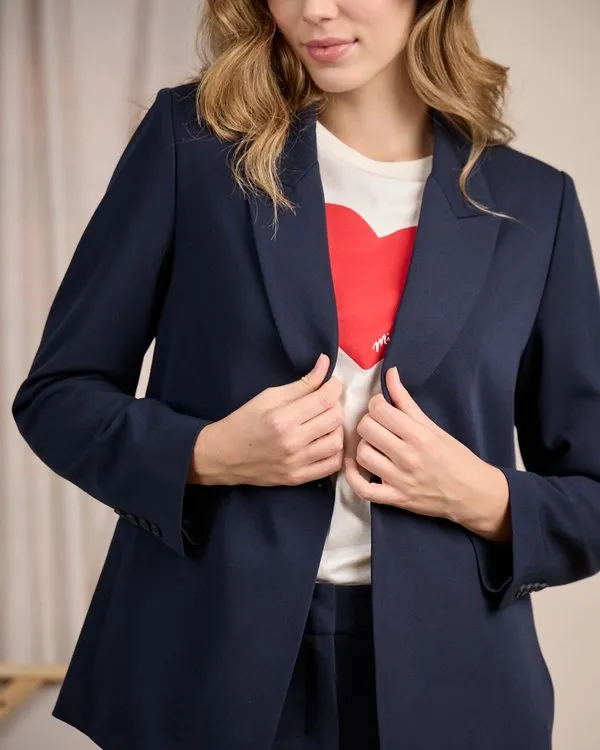 Veste Coralie bleu marine 