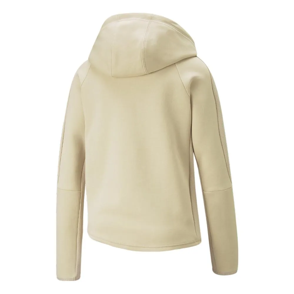 Veste de Survêtement Beige Femme Puma Evo