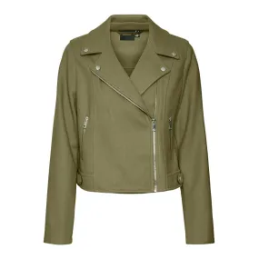 Veste Kaki Femme Vero Moda Biker