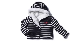 Veste mixte en coton pour bébé pressionnée et réversible ONESSI