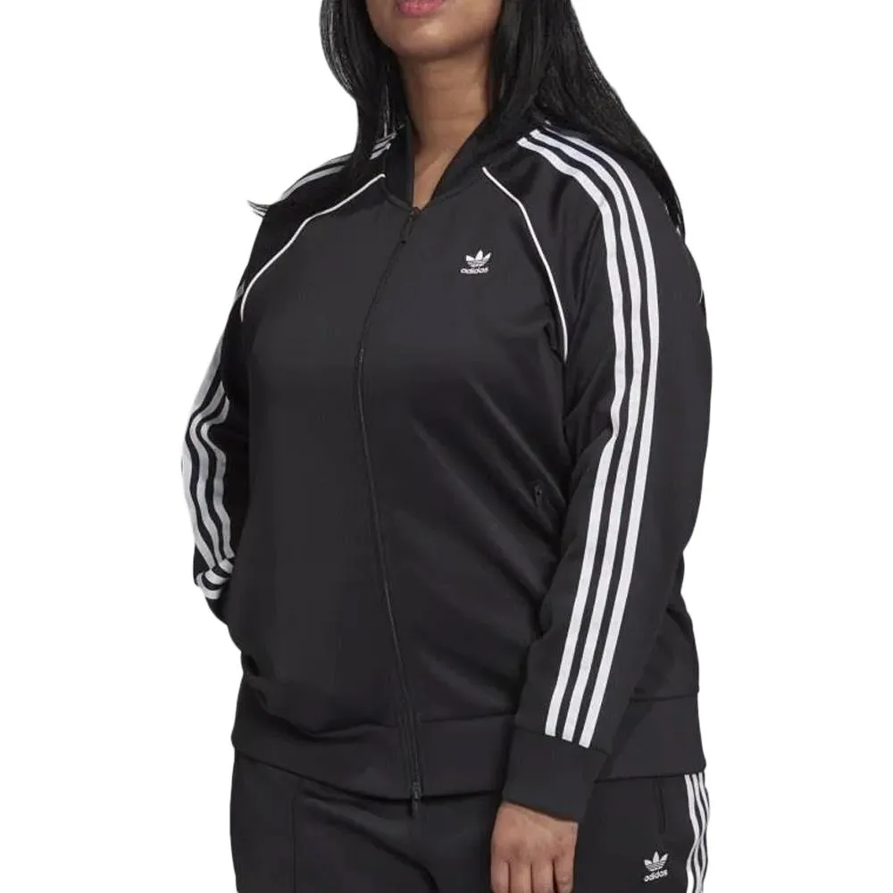 Veste Noire Femme Adidas Tracktop