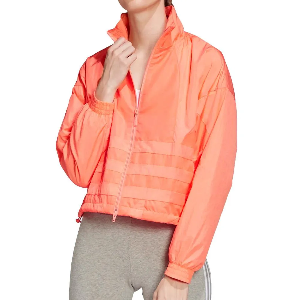 Veste orange femme Adidas Large Logo