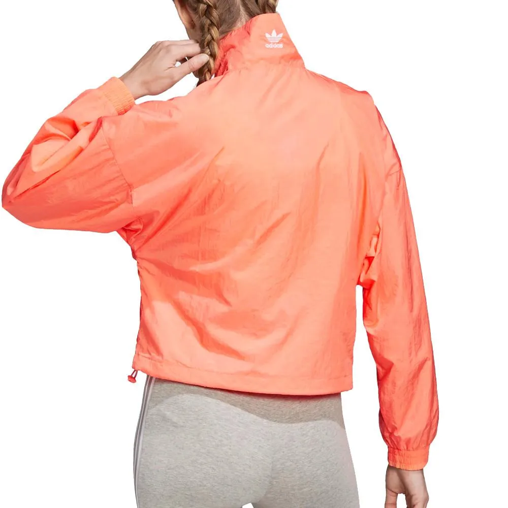 Veste orange femme Adidas Large Logo