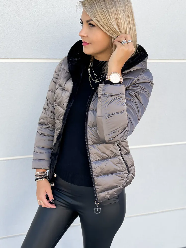 VESTE REVERSIBLE TOLEDIS BRUN