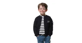 Veste zippée enfant garçon avec renforts en toile MARICK